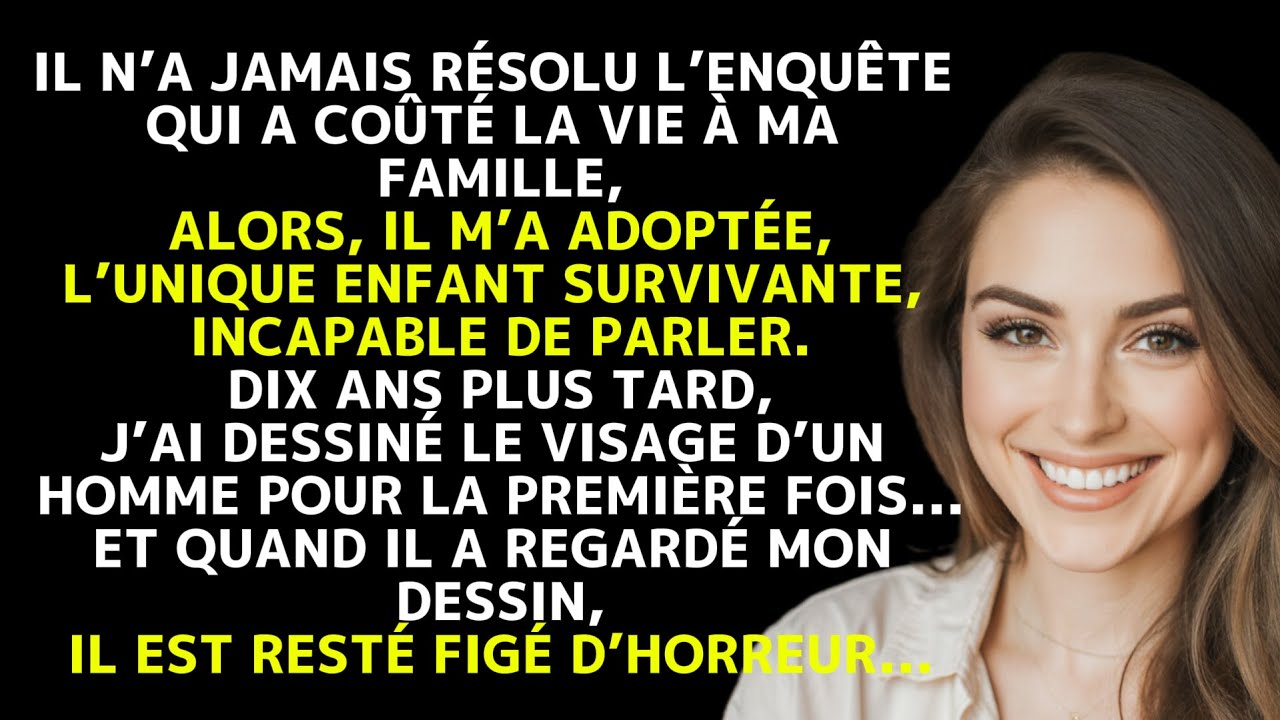 Il m’a adoptée après avoir échoué à résoudre le meurtre de ma famille.