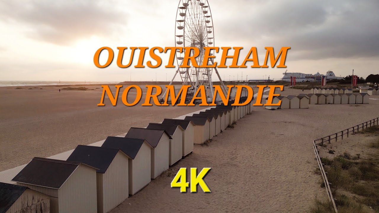 OUISTREHAM BEACH - NORMANDY - 4K