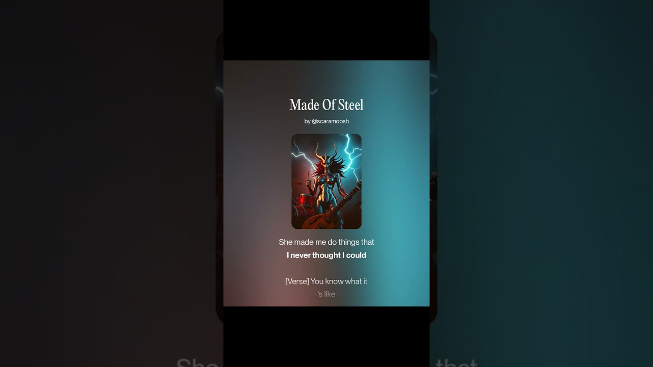 Made of Steel  #metal #heavymetalsongs #rock
