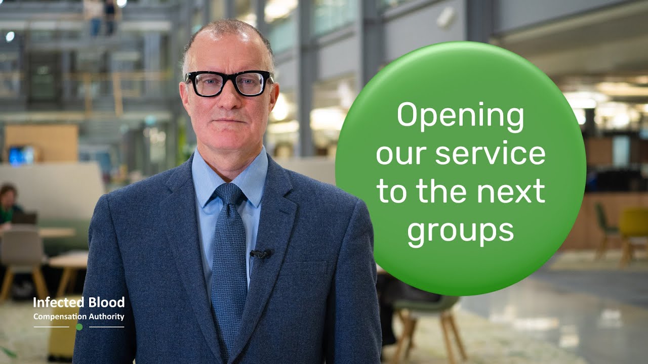 Opening the service for deceased infected and affected claims