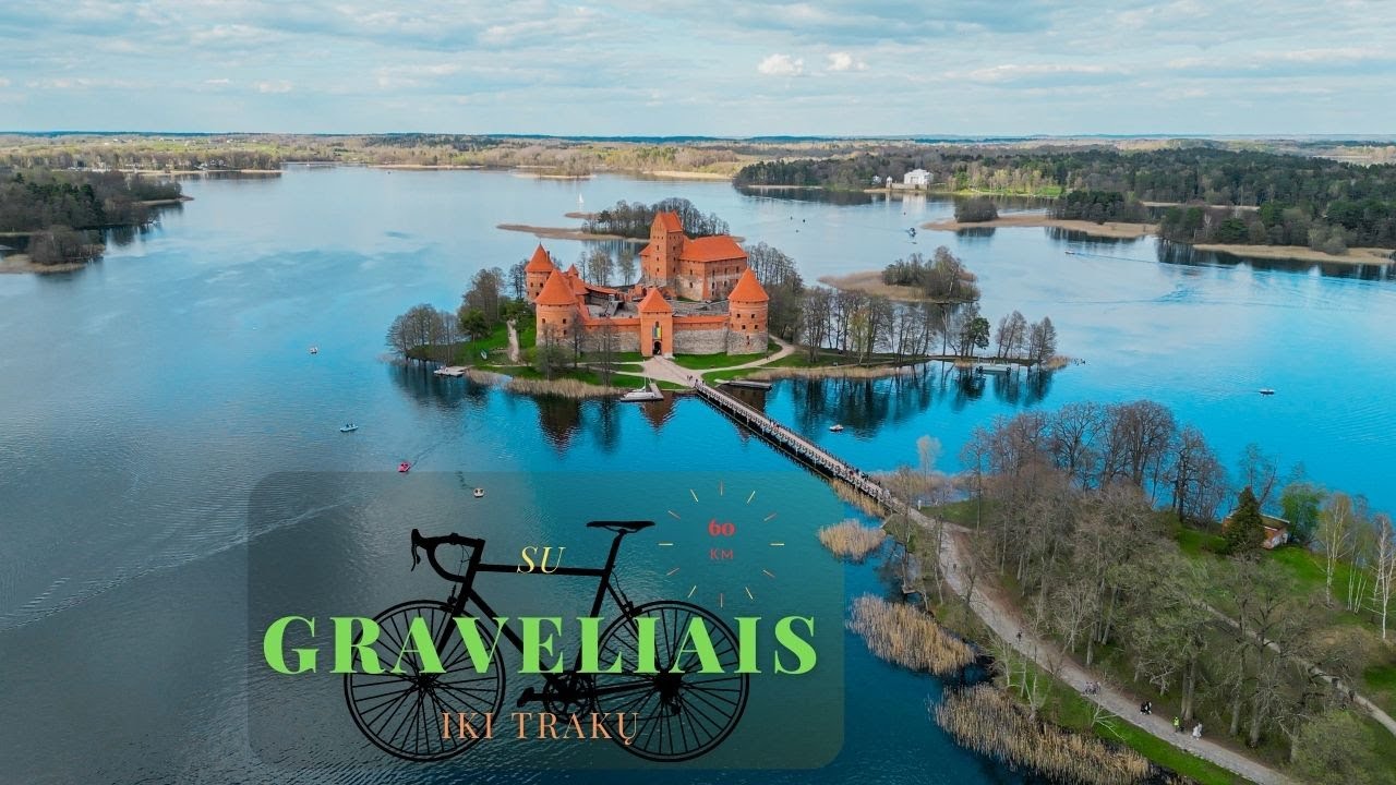 Kelionė dviračiais Vilnius - Trakai - Vilnius (60km)