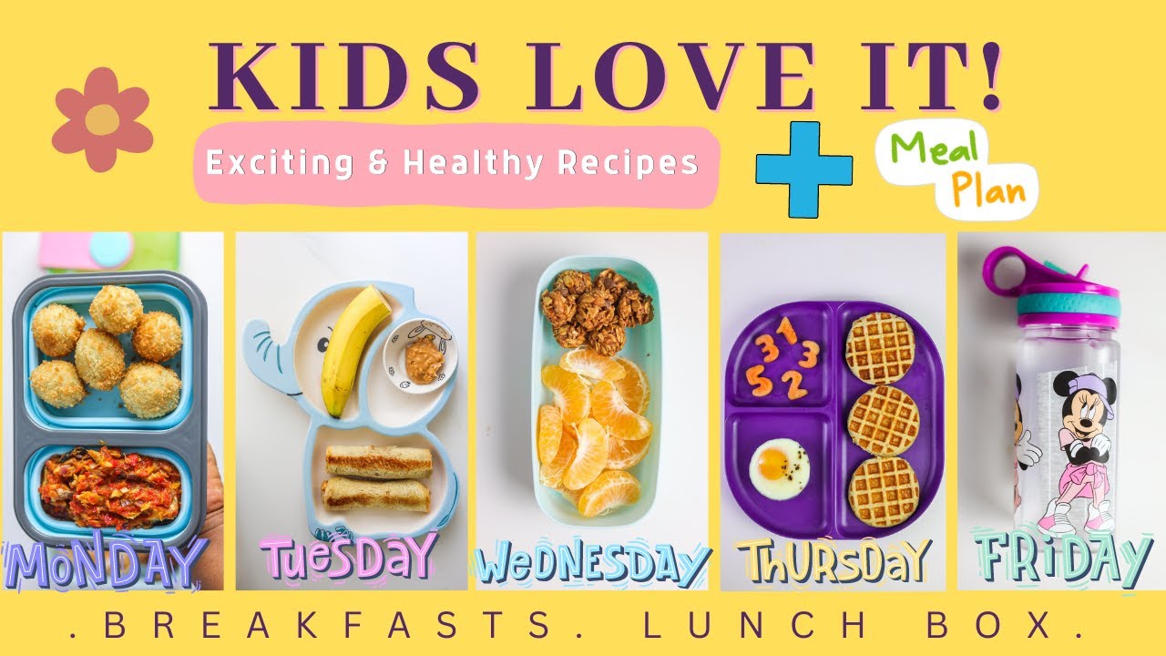 Breakfast + Lunch  Box Ideas for Back To School  : Fun & Healthy Meals - Sisi Yemmie