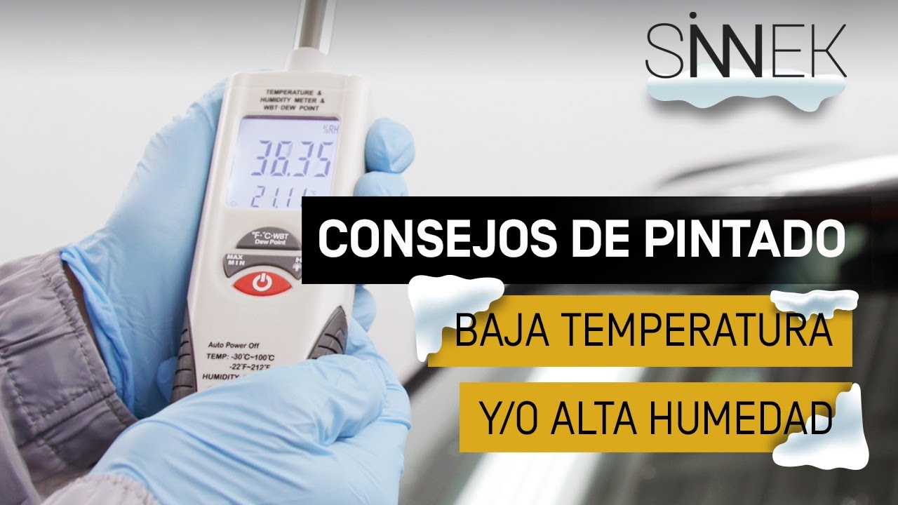 PINTAR un COCHE en INVIERNO con Bajas Temperaturas y/o Alta Humedad