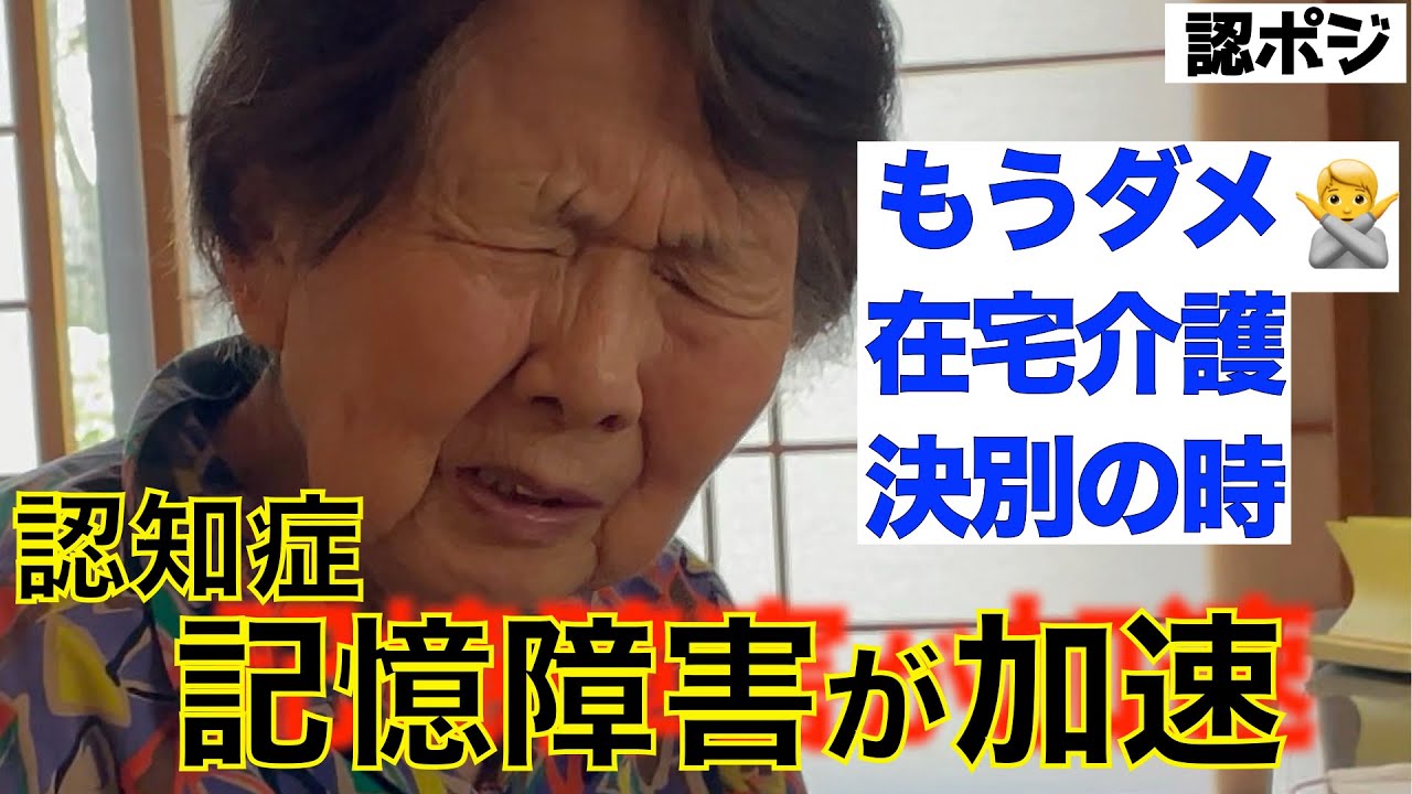 【認知症記憶障害】これが認知症介護者を苦しめる実際の映像だ／認知症介護の苦悩を解決する生成AIはここまできた／症状悪化で在宅介護10年目の壁