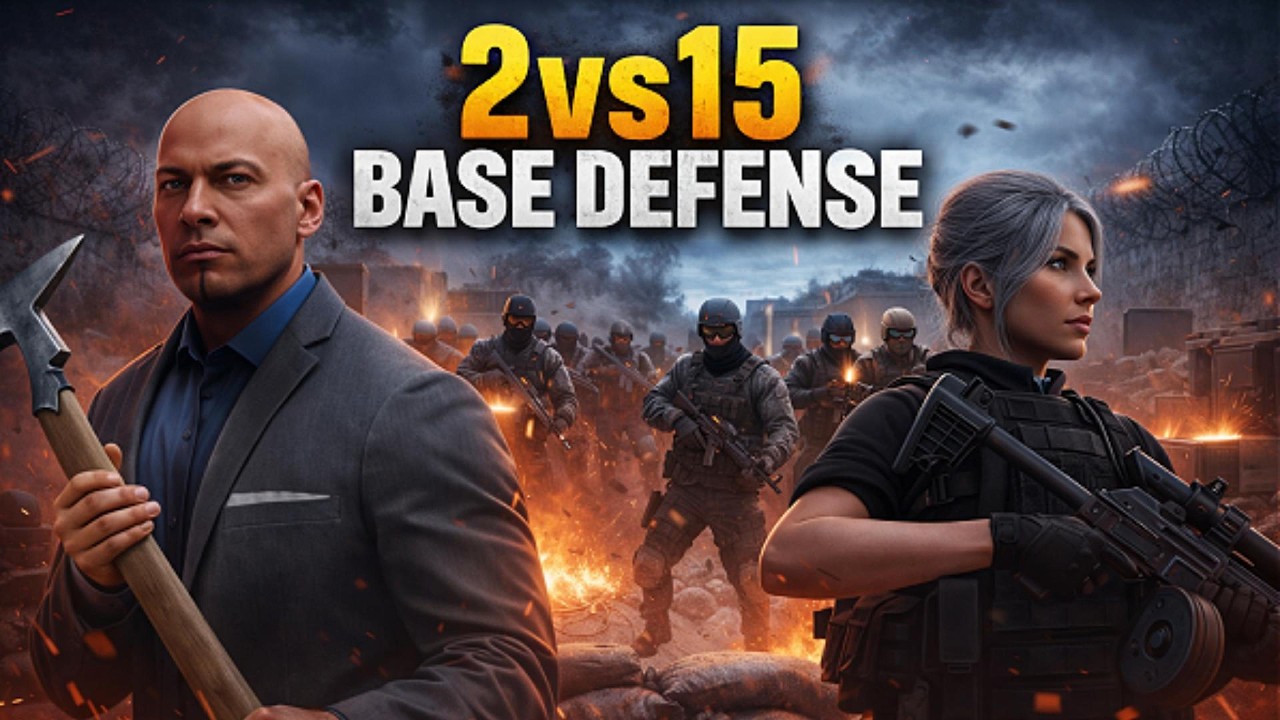 2vs15 BASE DEFENSE
