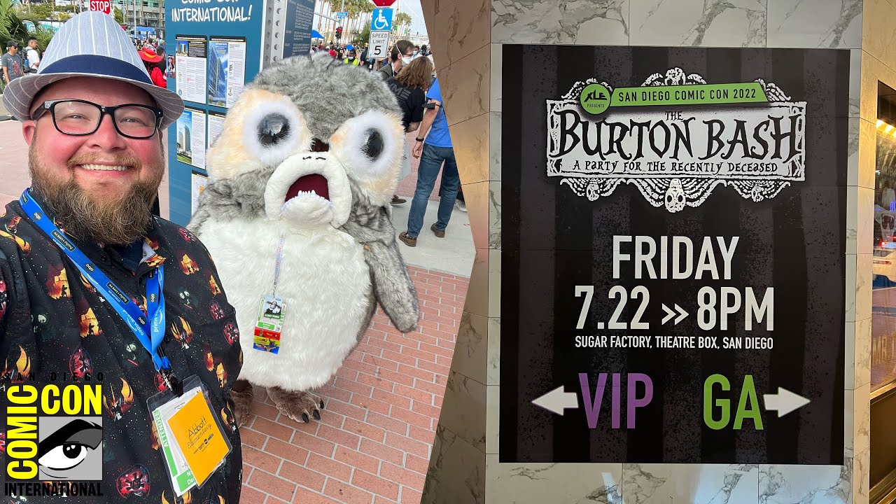 San Diego Comic Con | Tim Burton Themed After Party & Disney+ Event | SDCC
