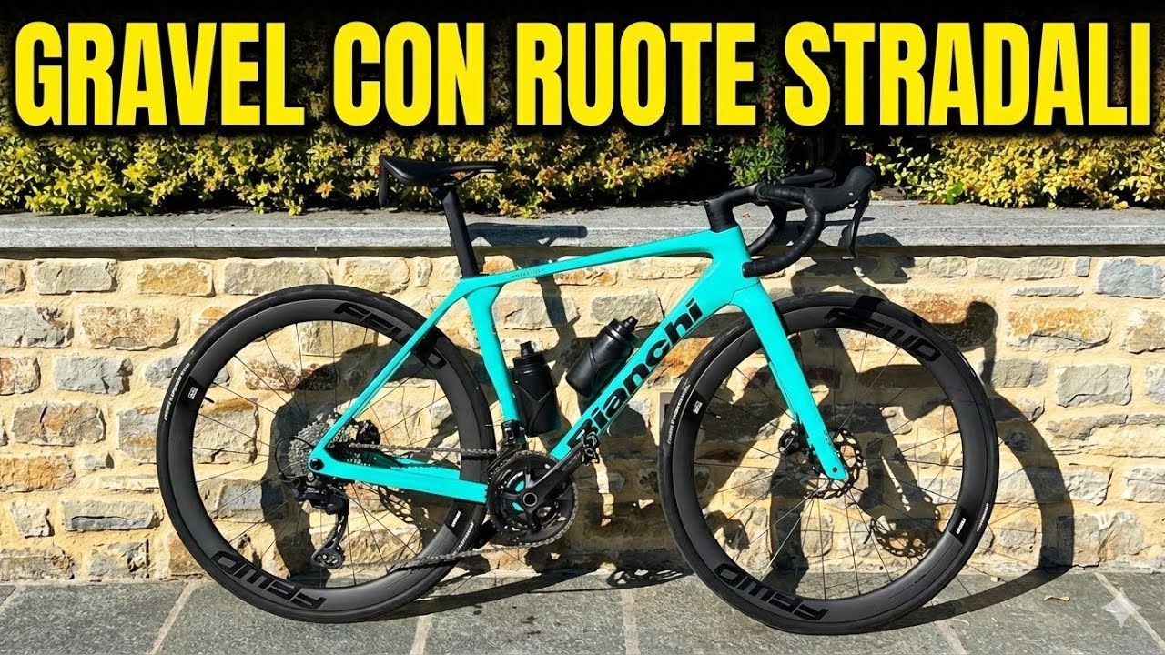 Recensione Bianchi Impulso con ruote stradali