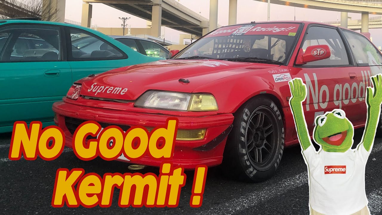 Kermit à Daikoku - EF9 No Good Racing | Kaeruzoku Ep.3 @ DaikokuFuto