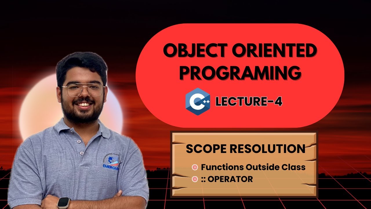 Functions Outside Class Kaise Define Karein? (Hindi) | C++ :: Operator | L-4