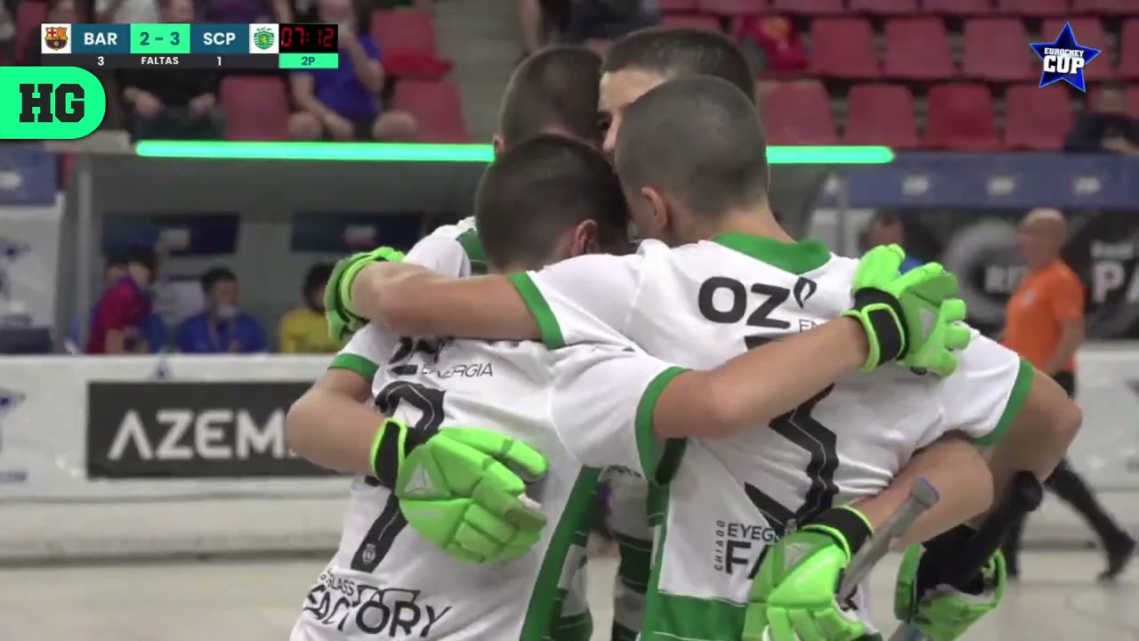 Highlights Barça 4-6 Sporting CP | Eurockey Cup Sub15 2021 | Semifinal