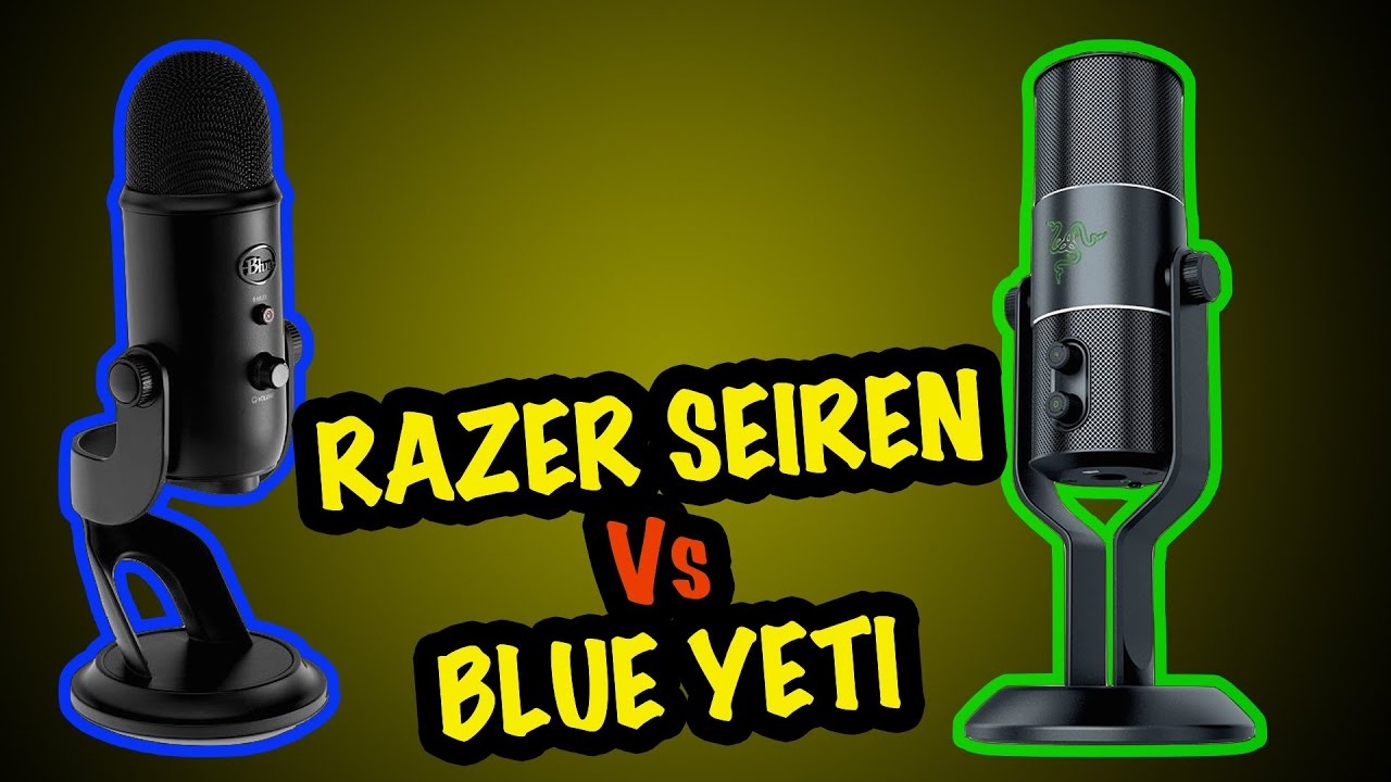 Razer Seiren Vs Blue Yeti - Which is Best?