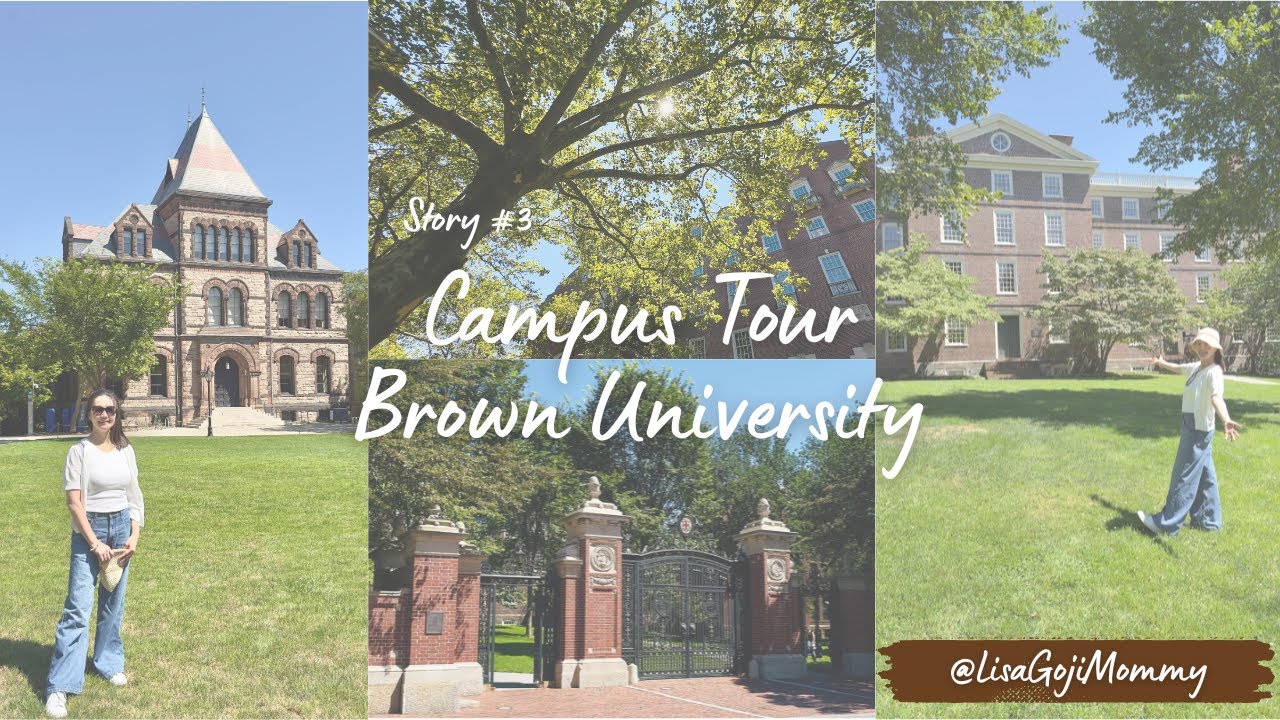 🏫 Visiting an Ivy League School | Campus Tour | Brown University in Providence, RI 🎓@LisaGojiMommy