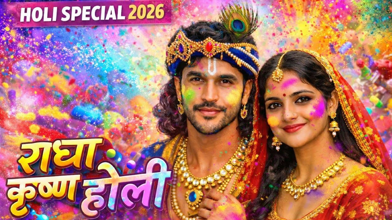 Radha Krishna Holi Prem Geet ❤️ | Romantic Bhakti Song | Holi Special Official Song 2026