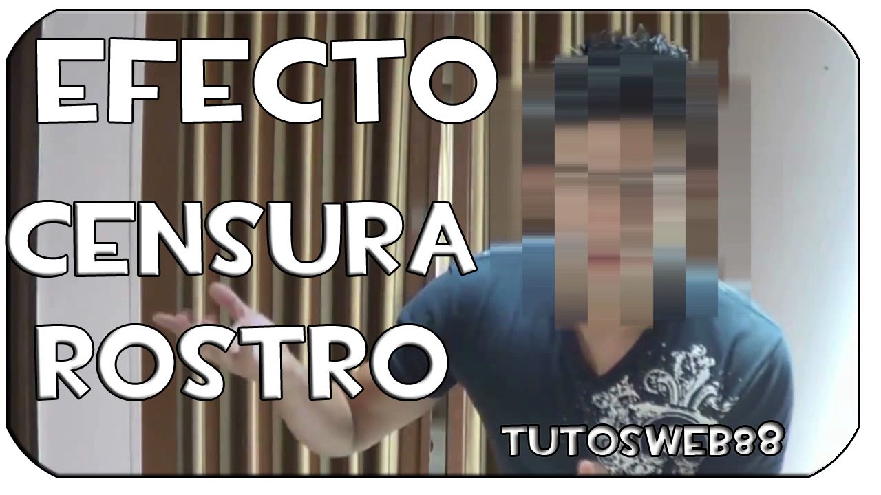 Efecto Censura rostro más distorsionar voz sony vegas