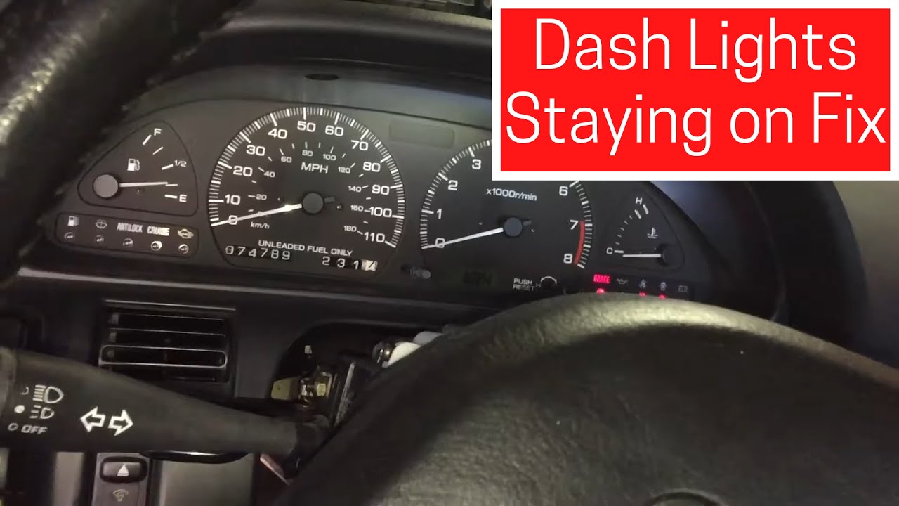 Ep. 14.5 | 240sx Dash Lights Stay on Problem | 240sx 2jz swap