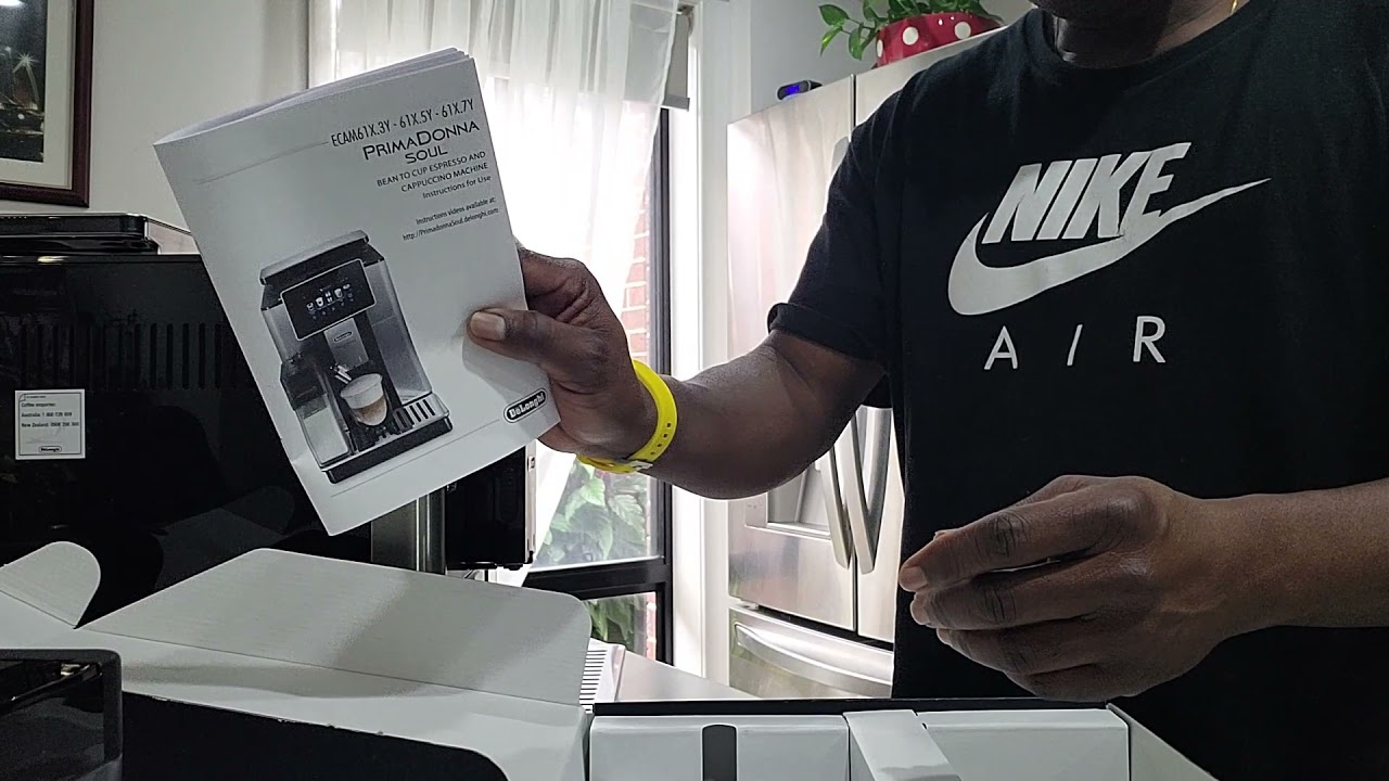 Delonghi PrimaDonna unboxing