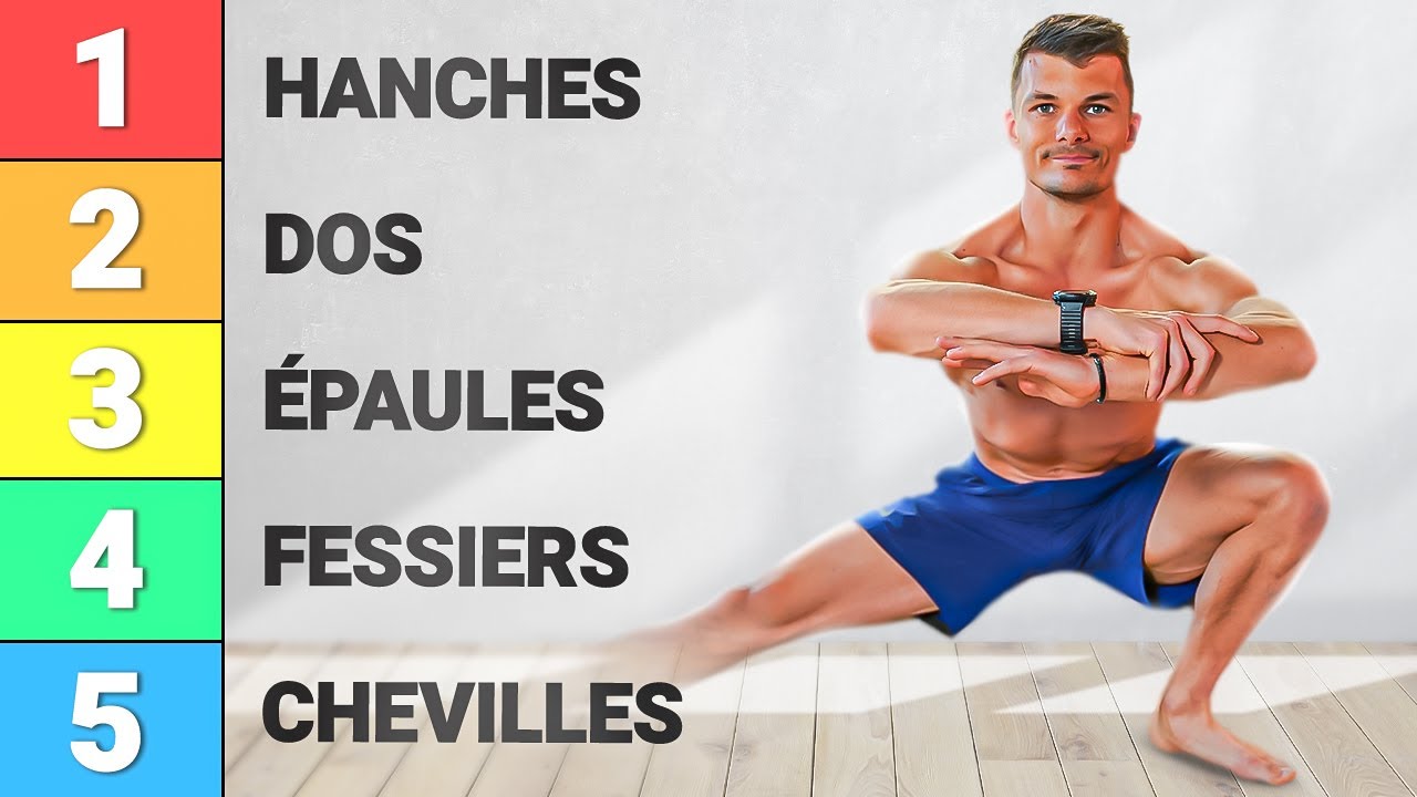 Les 5 MEILLEURS exercices pour DEBLOQUER ta MOBILITE sans matériel