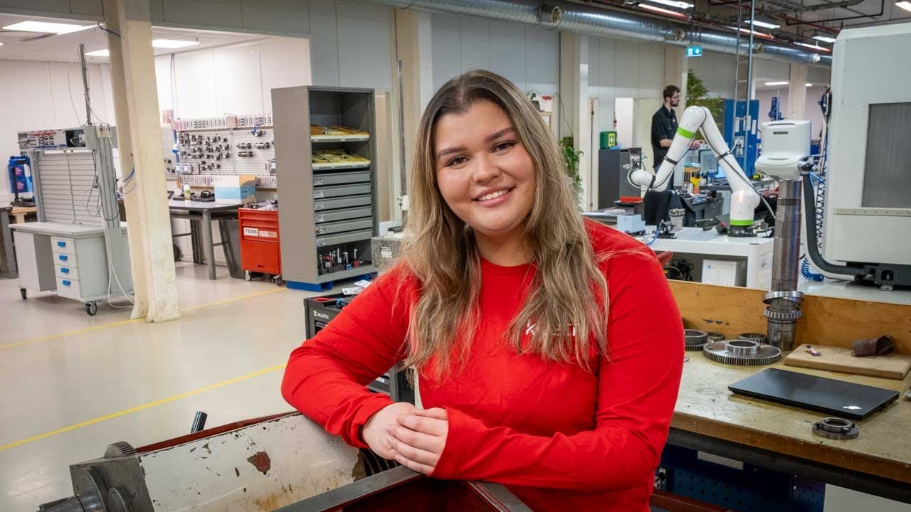 Emmas vei fra lærling til industrimekaniker gjennom K-Tech