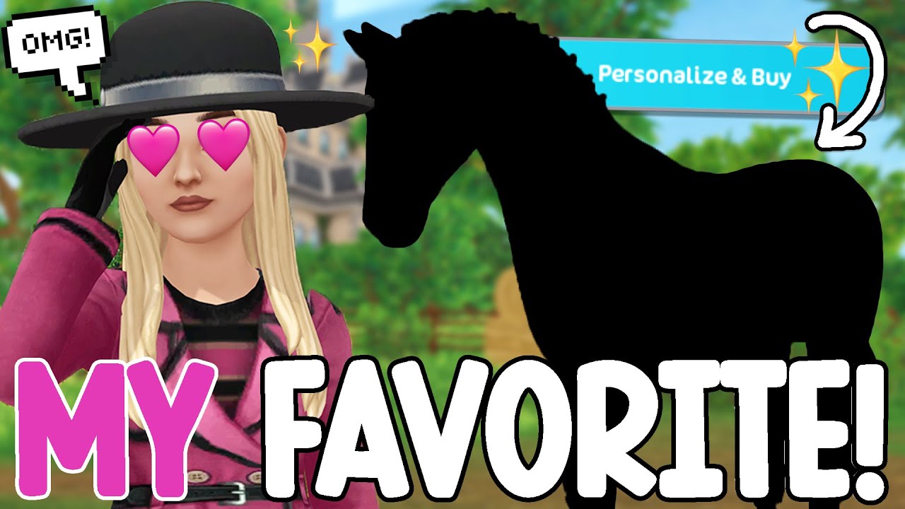 BUYING MY *FAVORITE* HORSE IN STAR STABLE! 🐴