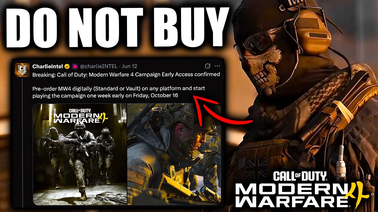 Do NOT Preorder MW4... (YET)