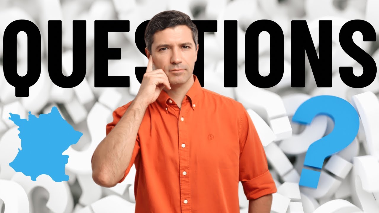 Les questions pour la CONVERSATION en français !