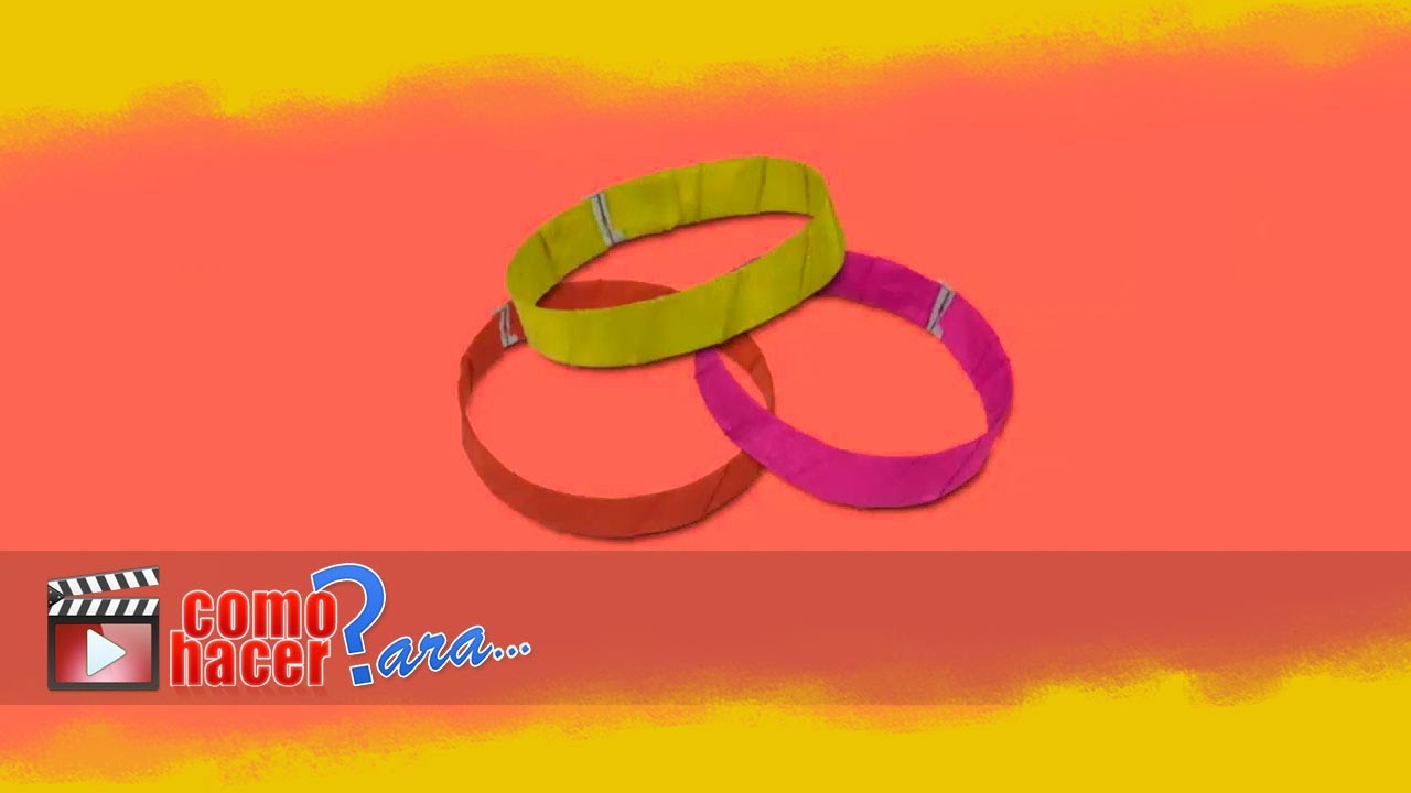 Reciclado de botellas de pl&aacute;stico: Pulseras para jugar