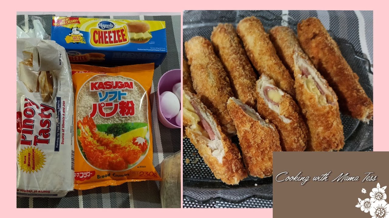 Ham and Cheese bread rolls recipe with costing// Cooking with Mama Tess