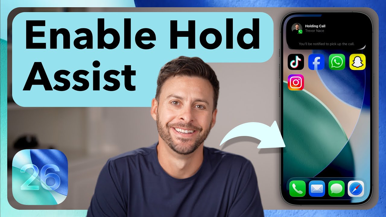 How To Enable Hold Assist On iPhone (iOS 26)