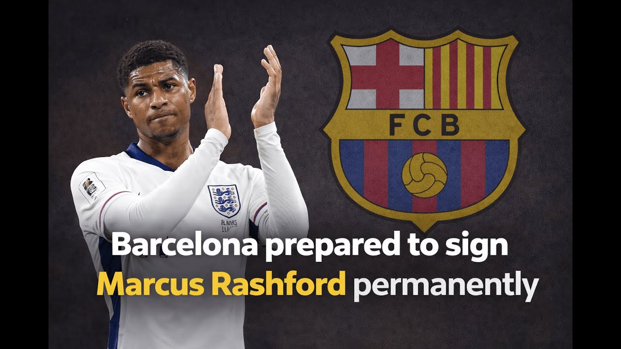 🛑✅TRANSFER NEWS: Barcelona prepared to sign Marcus Rashford permanently