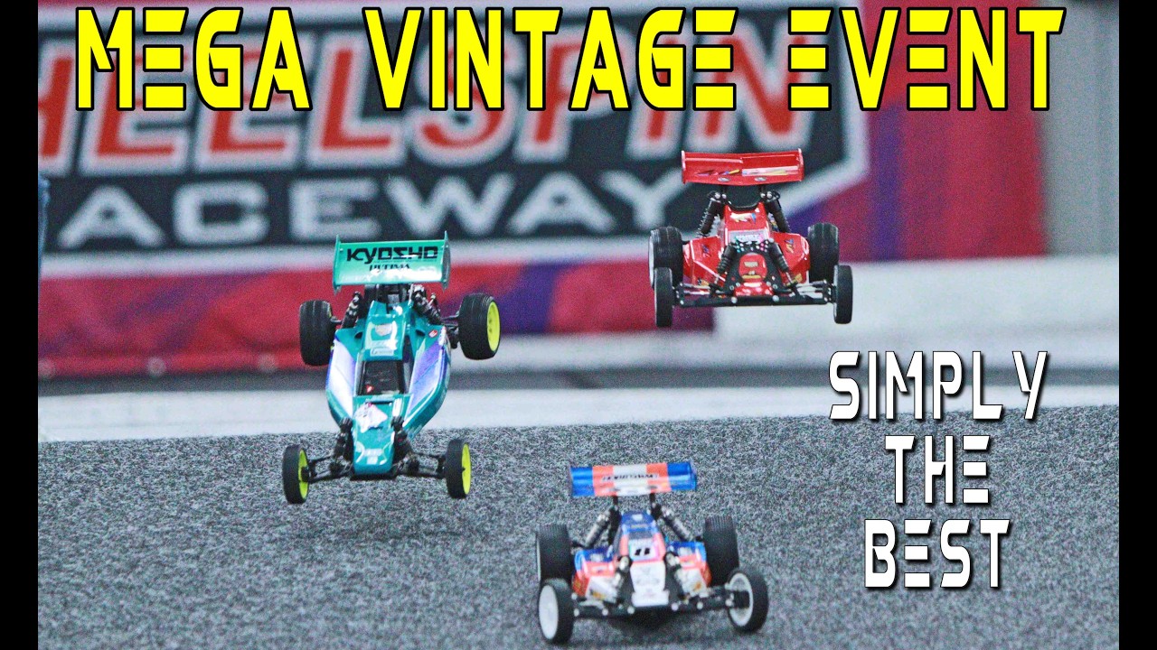 Our biggest indoor RC car event - vintage at its best