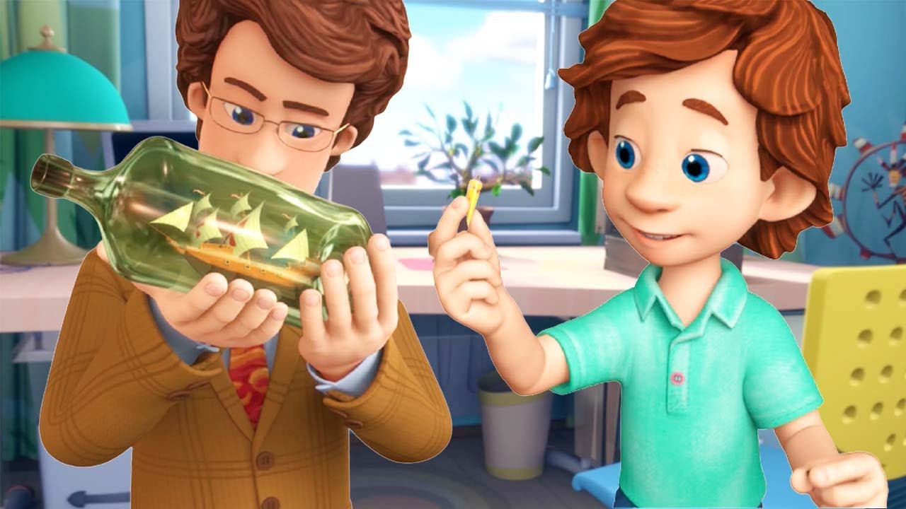 El barco en la botella ⚓️ | @Los Fixis | Dibujos animados para niños | #Barco