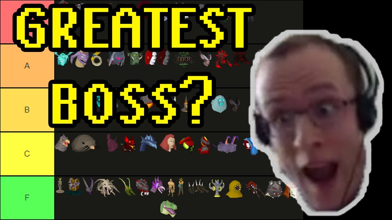 PVM Boss Tier List (ALL BOSSES) OSRS