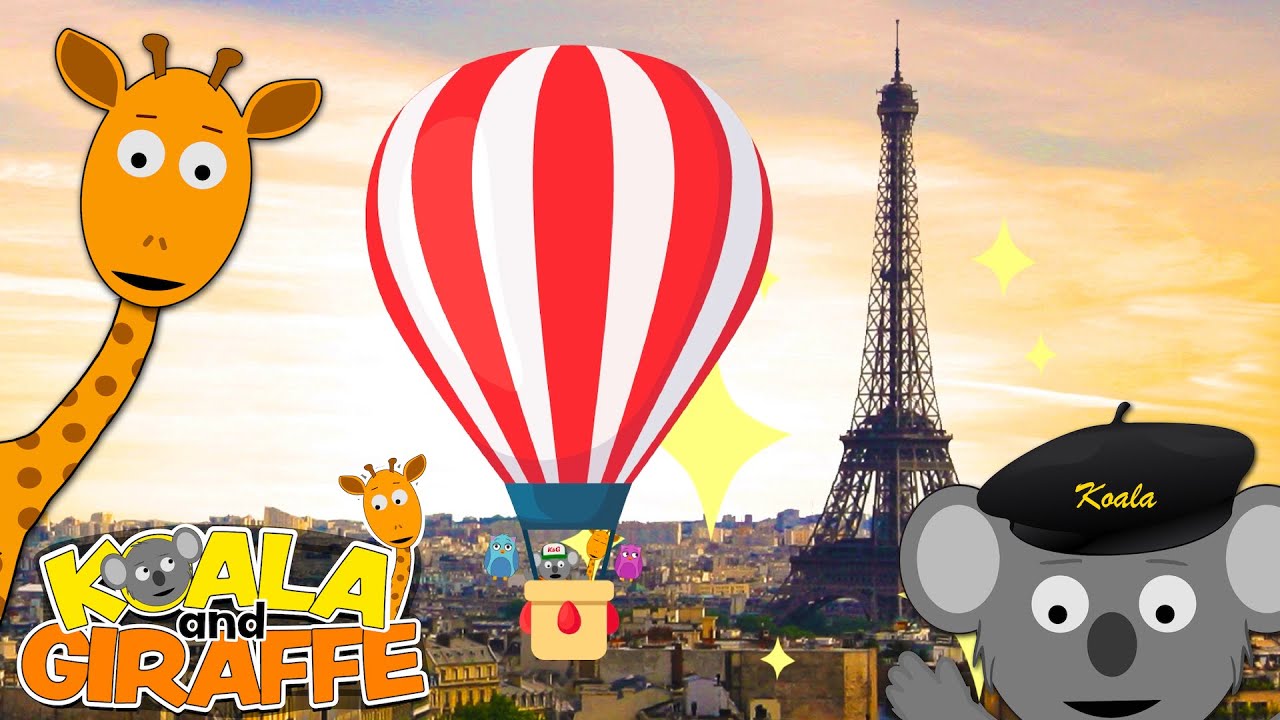 Koala's European Vacation... A French Adventure! | Koala & Giraffe