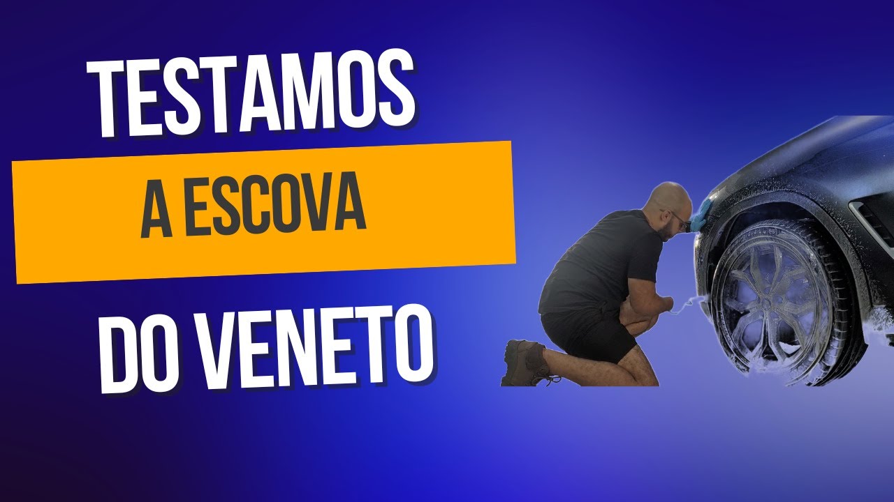 Testamos a escova de roda do @VenetoStudio