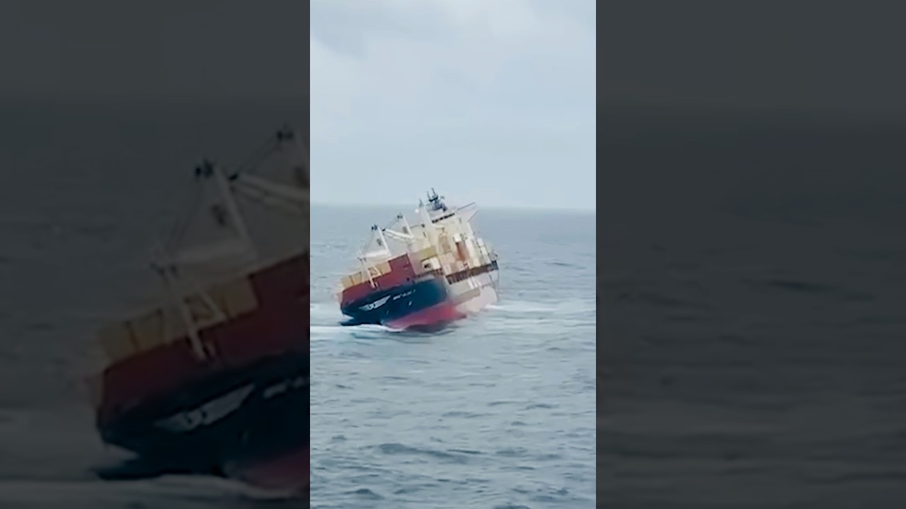 Cargo Ship Accident In Arabian Sea Kochi