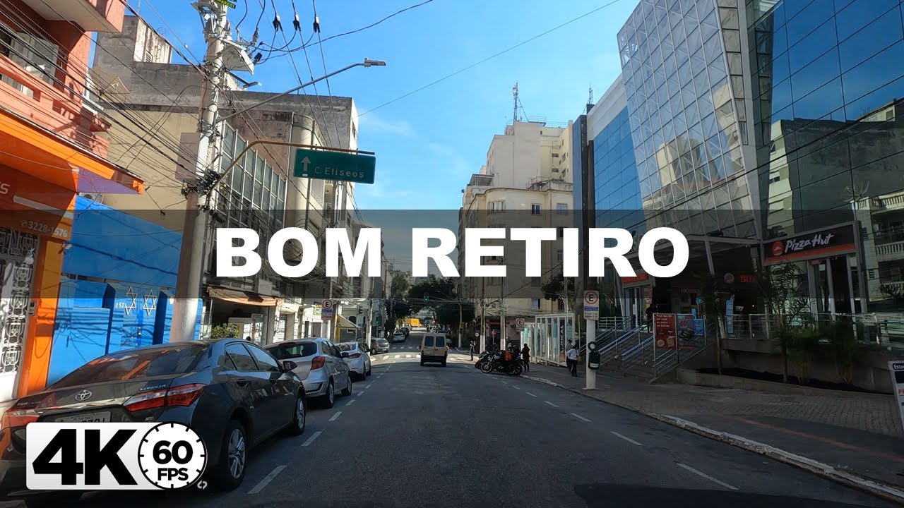 [4K60fps] Driving Bom Retiro Sao Paulo Brazil -MT4K-