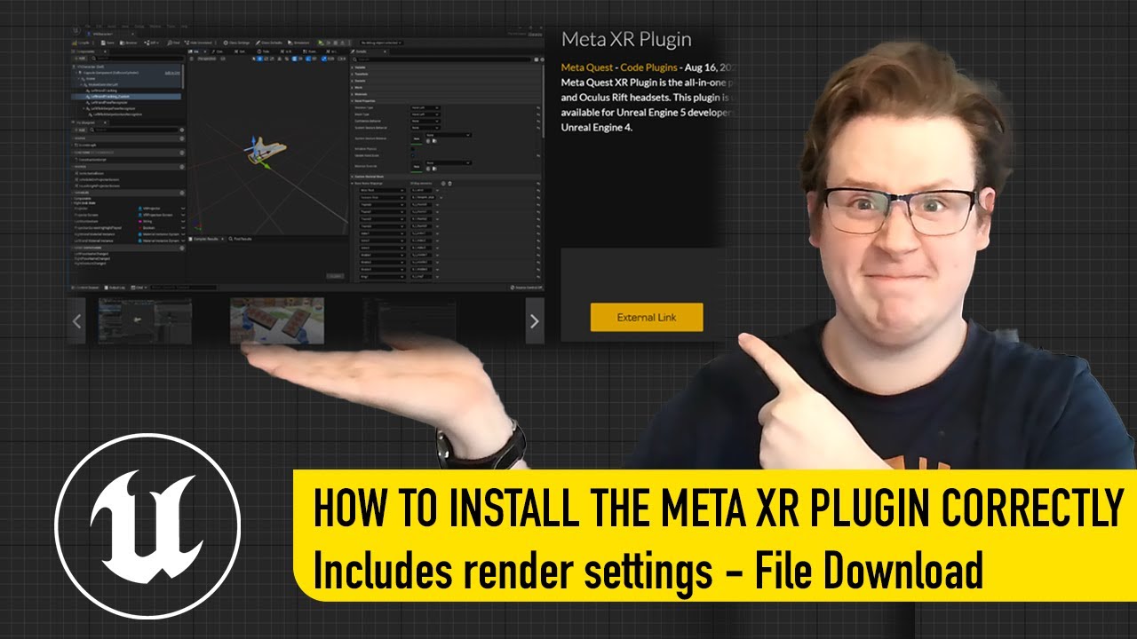How to install the MetaXR plugin to Unreal Engine 5 correctly