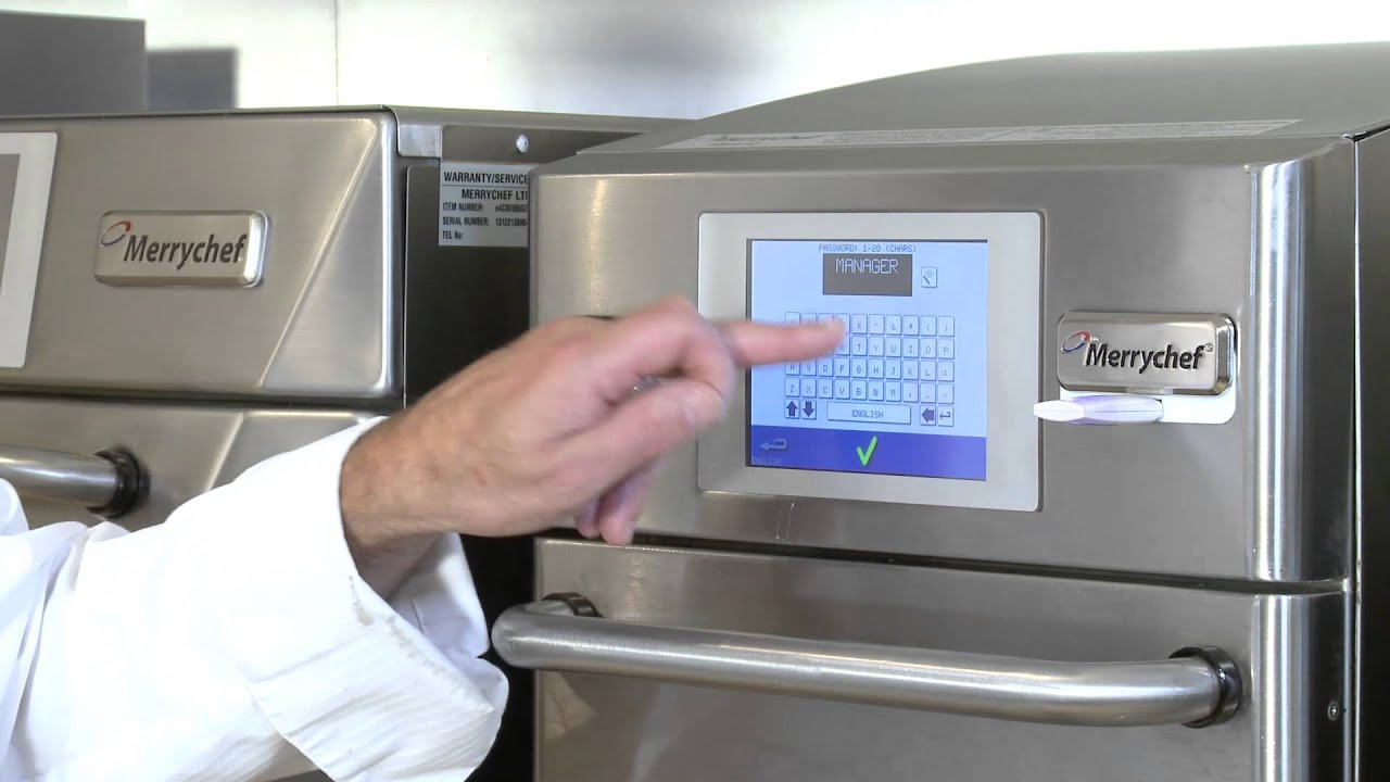 Enodis - Merrychef e2 : mise en route