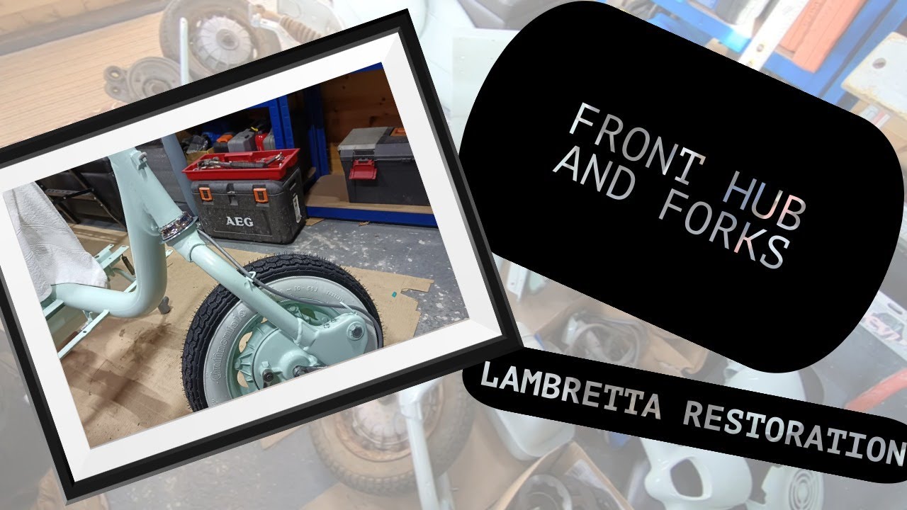 Реставрация Lambretta LI 125 Series 3, часть 11. Переборка передней вилки, подвески, ступицы и то...