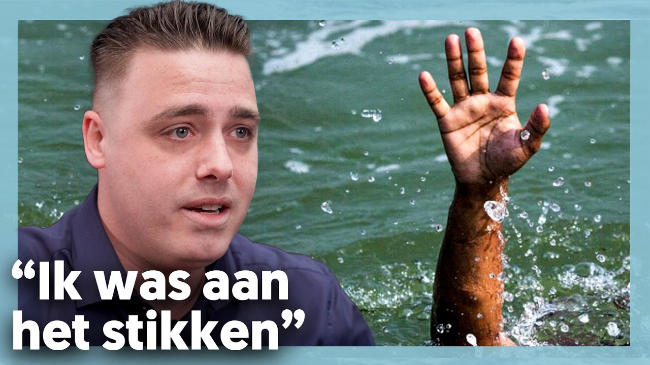 LEON ONTSNAPT aan VERDRINKINGSDOOD door GEVAARLIJKE STROMING | Wonder