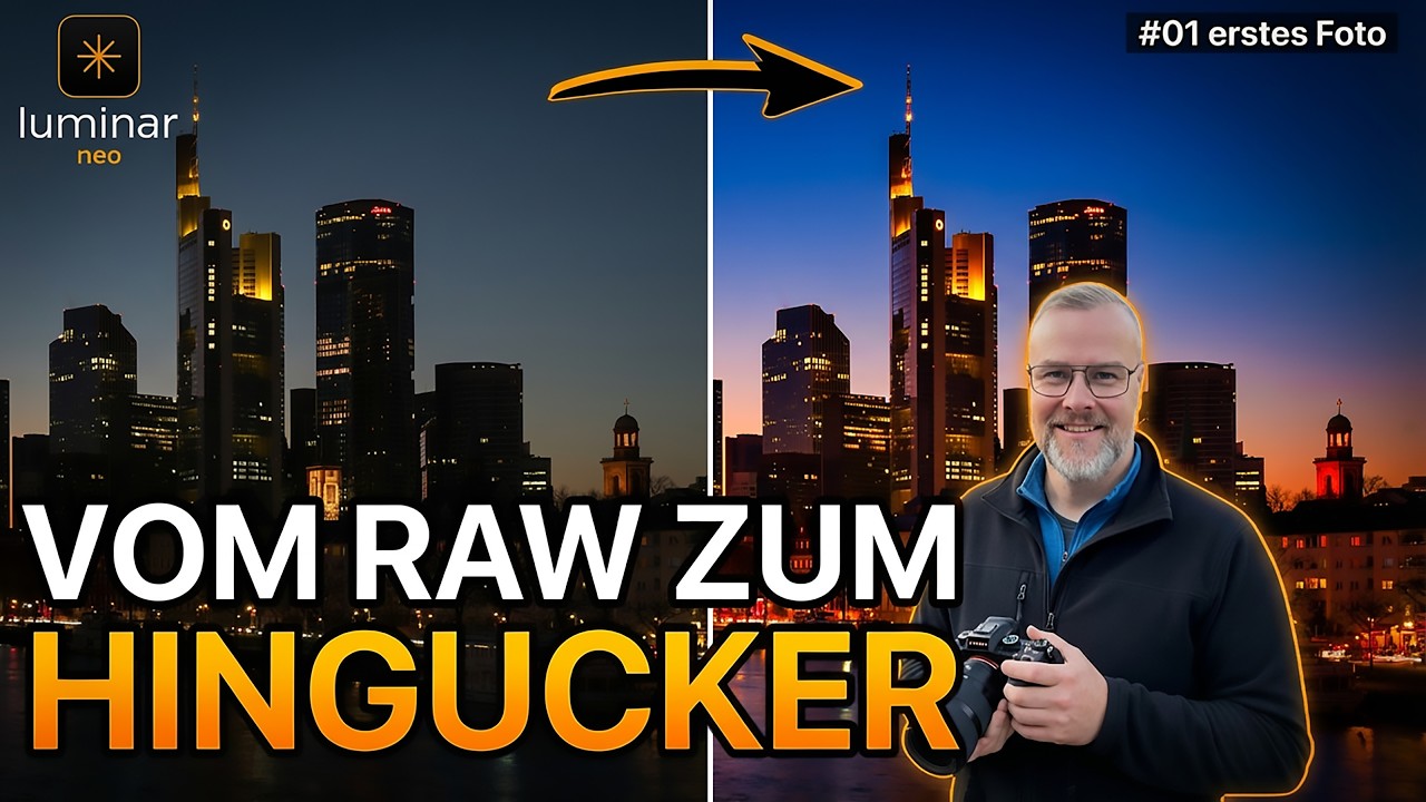 Luminar Neo Tutorial: Das ist der einfachste Weg, dein erstes RAW-Foto zu bearbeiten