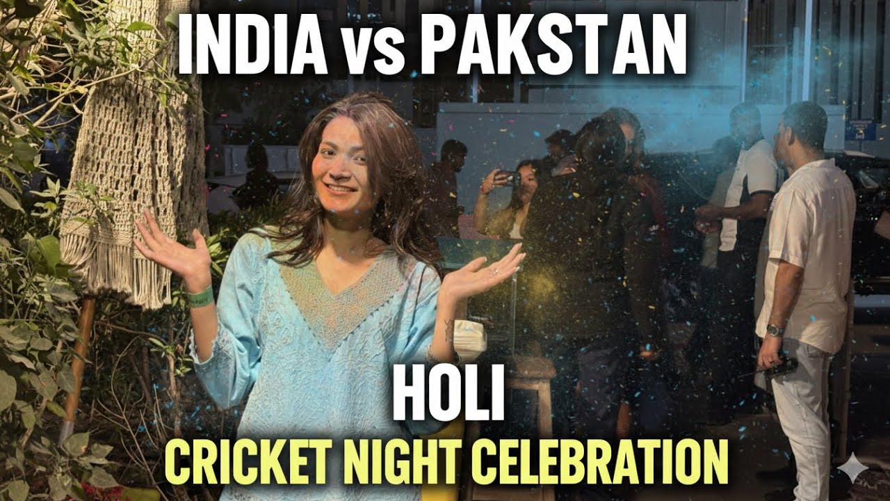 India vs Pakistan Match + Color Festival at Barasti Beach!