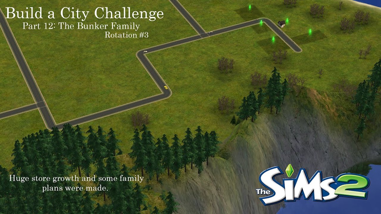 Sims 2 Build a City Challenge (Part 12) | Bunker Family | Huge Push With the Store