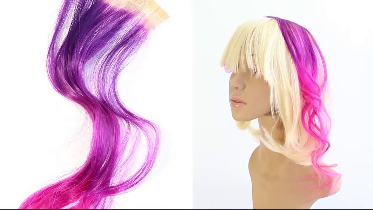 Efecto degradado con los tintes Manic Panic Professional: De púrpura a rosa pastel