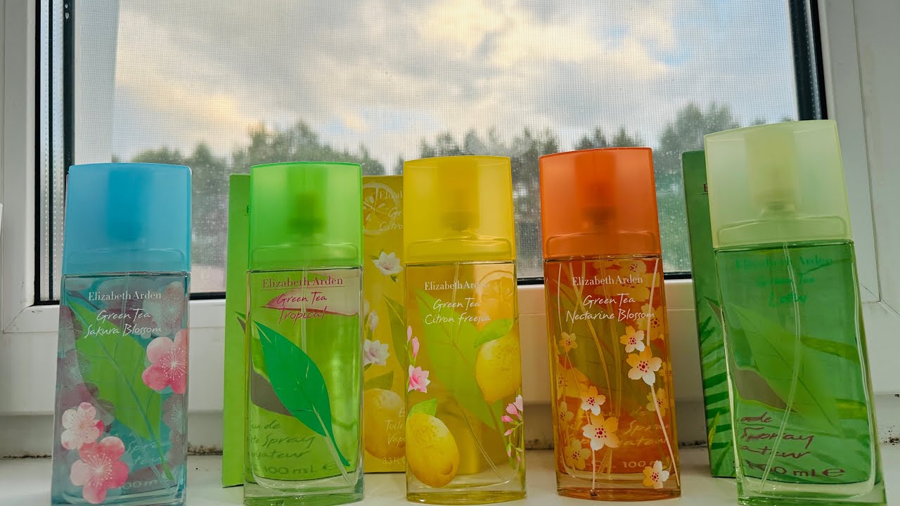 Elizabeth Arden зелёный чай и его фланкеры, теперь у МЕНЯ!!!!❤️💚💖