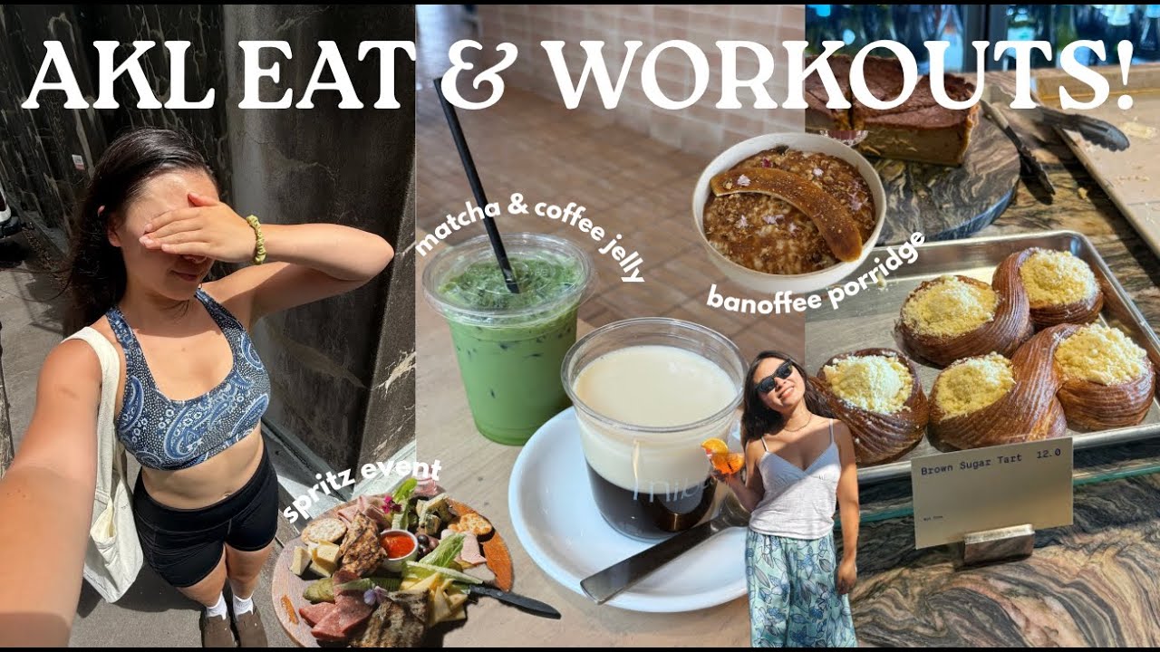 AKL VLOG 🍵 LOTS OF EATS, PILATES & OP-SHOPPING!