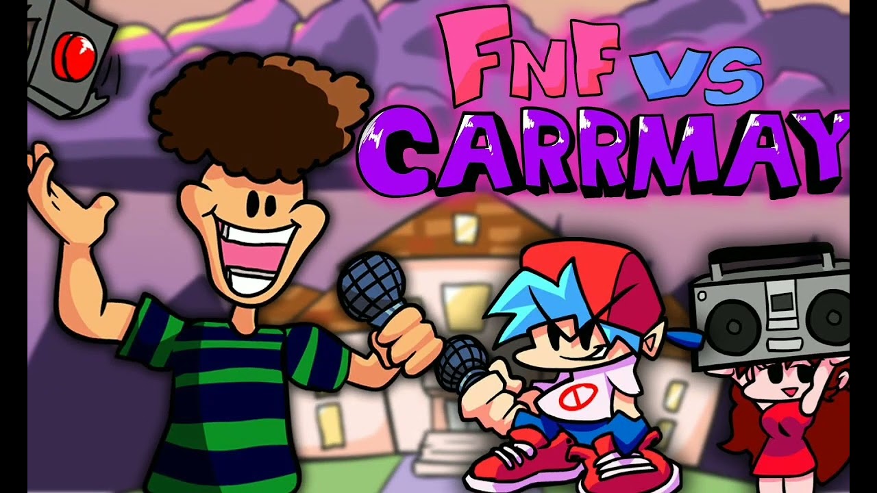 FNF VS CARRMAY(Multidimensional - Instrumental) no voices (demo)