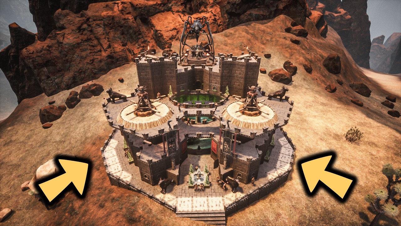 Majestic Castle Type Base | CONAN EXILES
