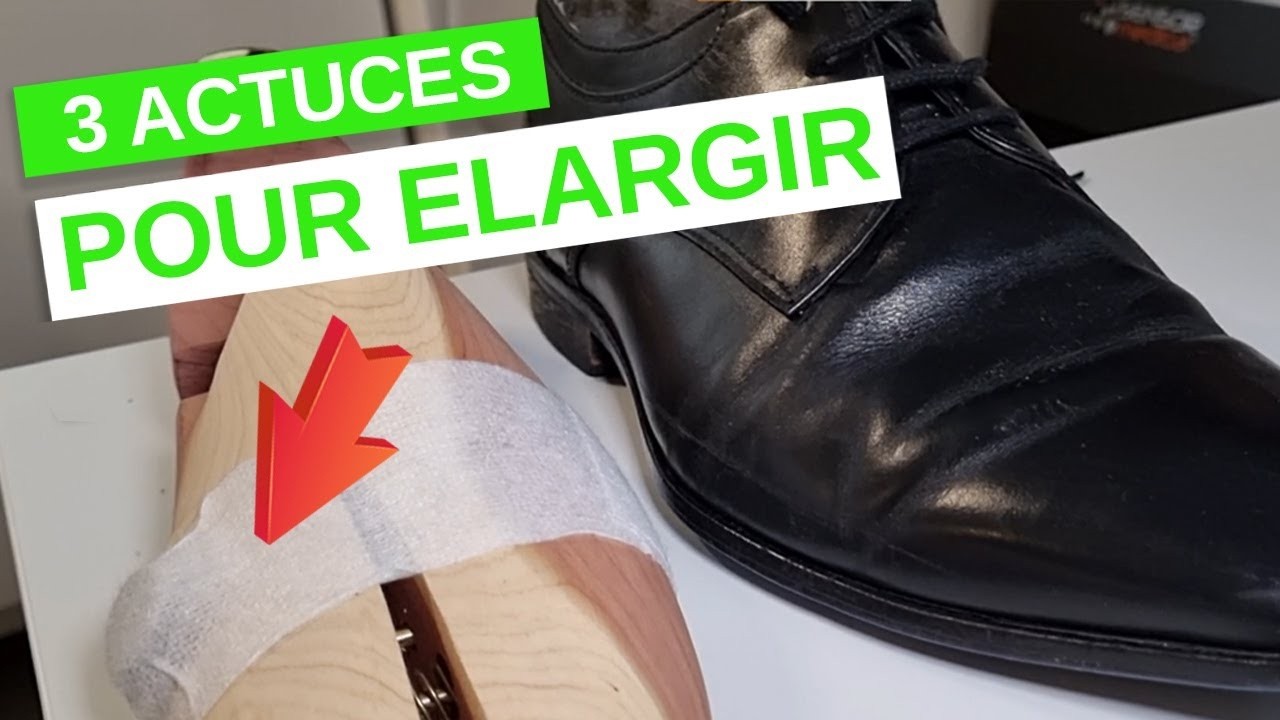 Chaussures serrées : 3 astuces pour les élargir