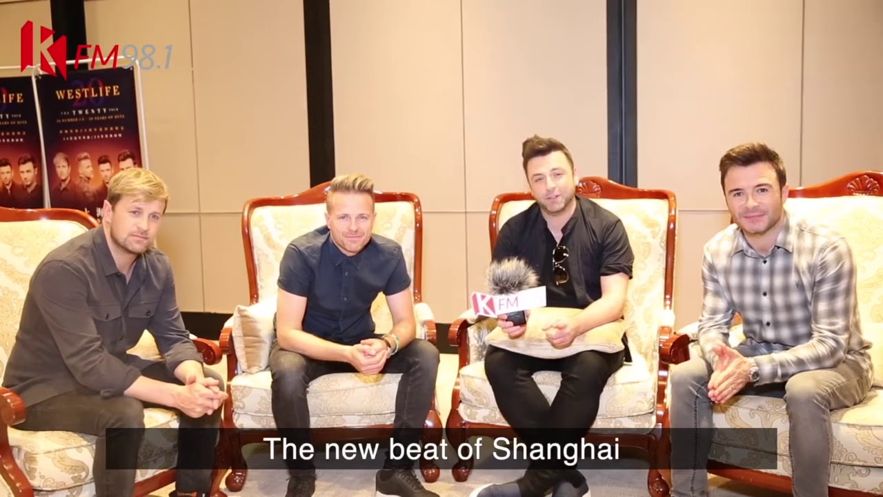 Westlife’s interview in Shanghai China on 16th August With KFM Part 1